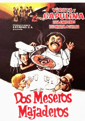 Poster Dos meseros majaderos