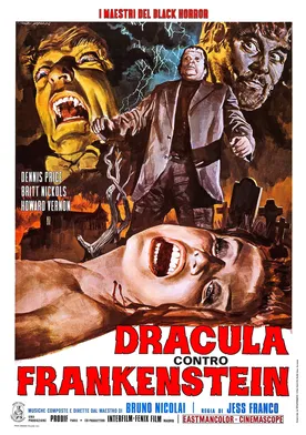 Poster Dracula, Prisoner of Frankenstein