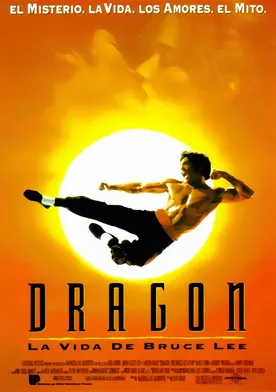 Poster Dragón, la vida de Bruce Lee