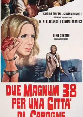 Poster Due Magnum .38 per una città di carogne