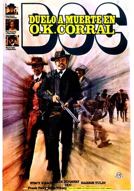 Poster Duelo a muerte en OK Corral