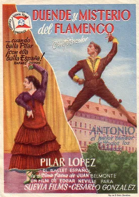 Poster Duende y misterio del flamenco