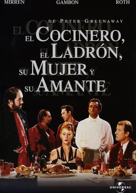 Poster El Cocinero, el Ladrón, su Esposa y su Amante