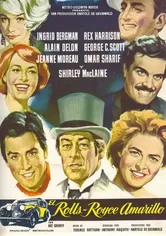 Poster de El Rolls-Royce amarillo