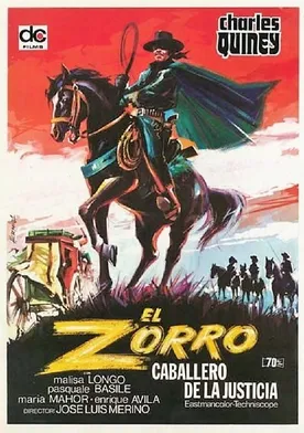 Poster El Zorro, caballero de la justicia