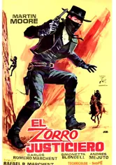 Poster El Zorro justiciero