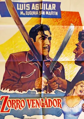 Poster El Zorro vengador