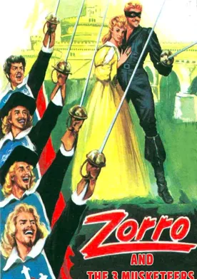 Poster El Zorro y los tres mosqueteros