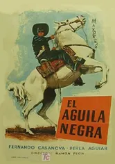 Poster El águila negra en la ley de los fuertes