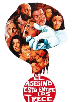 Poster El asesino está entre los trece