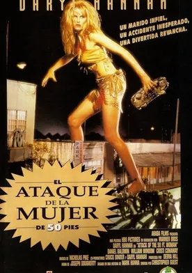 Poster El ataque de la mujer de 50 pies