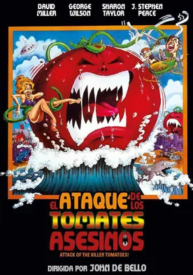 Poster El ataque de los tomates asesinos