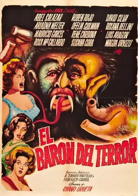 Poster El barón del terror