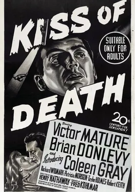 Poster de El beso de la muerte