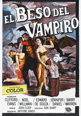 Poster El beso del vampiro