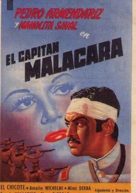 Poster El capitán Malacara