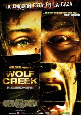 Poster El cazador de Wolf Creek