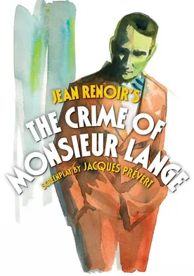 Poster El crimen de Monsieur Lange