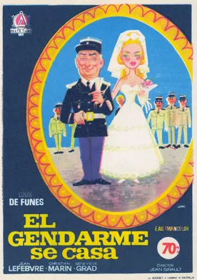 Poster El gendarme se casa