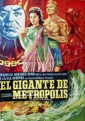 Poster El gigante de Metrópolis