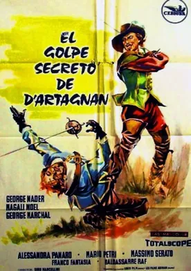 Poster El golpe secreto de d'Artagnan