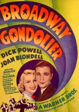 Poster El gondolero de Broadway