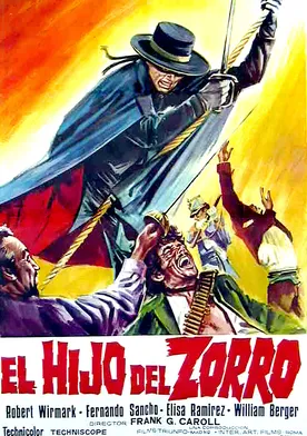 Poster El hijo del Zorro