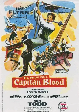 Poster El hijo del capitán Blood