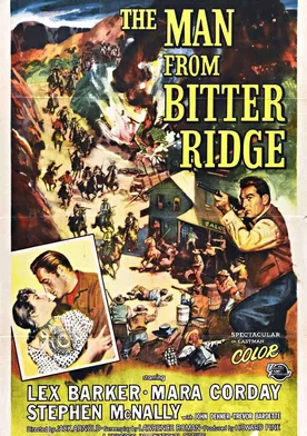 Poster de El hombre de Bitter Ridge