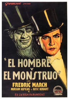 Poster El hombre y el monstruo