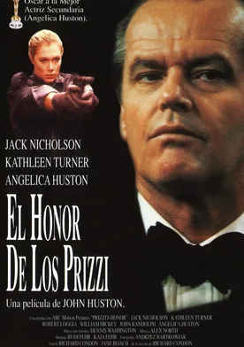 Poster El honor de la familia Prizzi