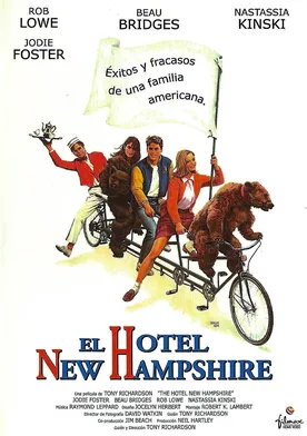 Poster El hotel New Hampshire