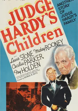 Poster El juez Harvey y sus hijos