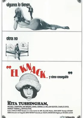 Poster de El knack y cómo lograrlo