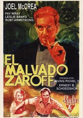 Poster El malvado Zaroff