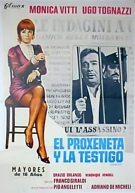 Poster El proxeneta y la testigo