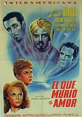 Poster El que murió de amor