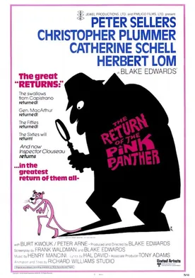 Poster El regreso de la pantera rosa