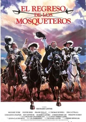 Poster El regreso de los mosqueteros