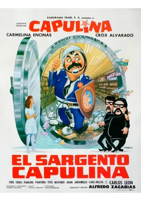 Poster El sargento Capulina