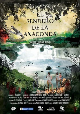 Poster El sendero de la anaconda