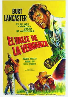 Poster El valle de la venganza