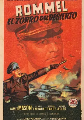 Poster El zorro del desierto