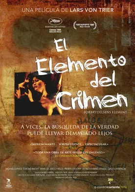 Poster El elemento del crimen