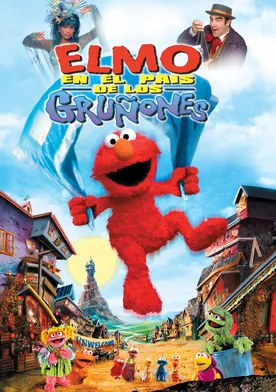 Poster Elmo en el país de los Gruñones