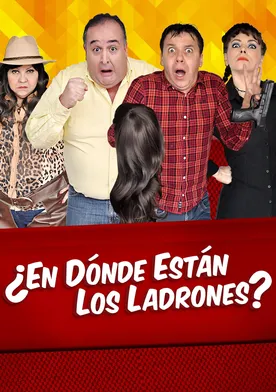 Poster ¿En dónde están los ladrones?