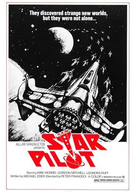 Poster Encuentros en las galaxias. Star Pilot