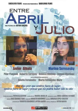 Poster Entre Abril y Julio