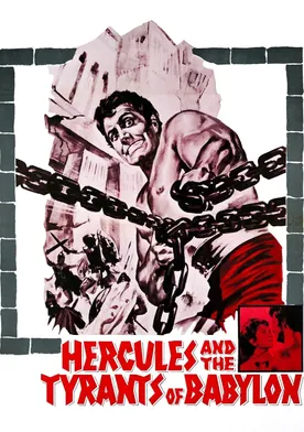 Poster Hércules y los tiranos de Babilonia