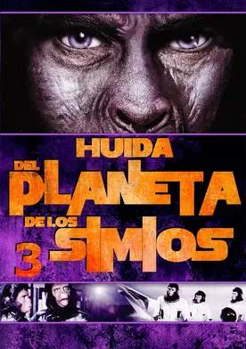 Poster Escape del planeta de los simios